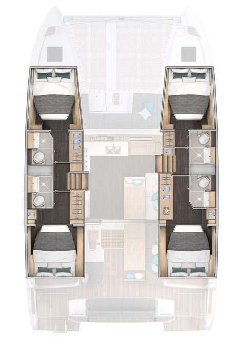 Lagoon 43 - 4 + 1 cab. — photo 20