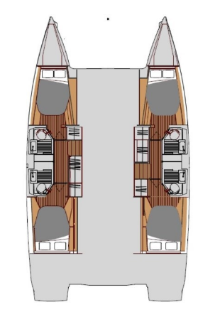 Fountaine Pajot Astrea 42 - 4 + 2 cab. — photo 2