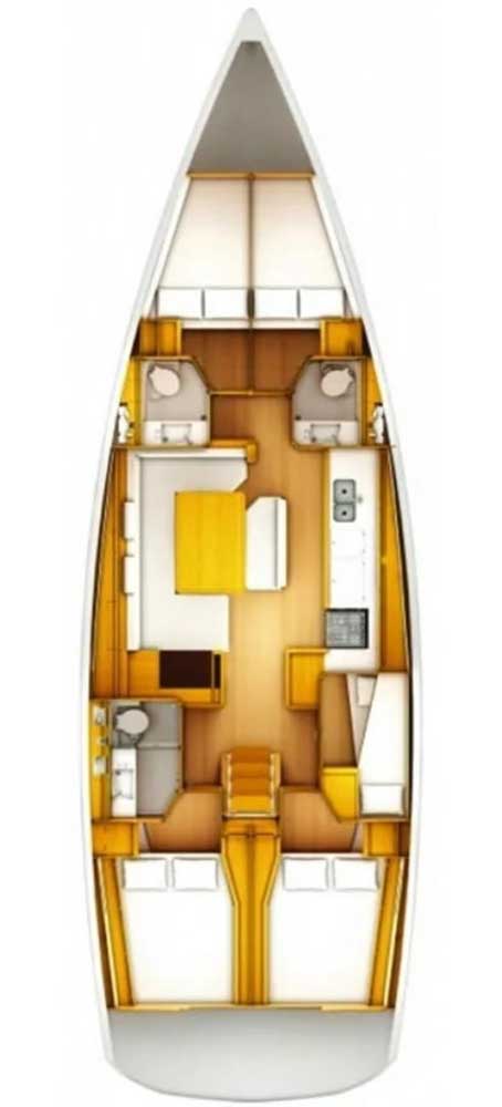 Sun Odyssey 519 - 5 + 1 cab. — photo 2
