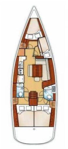 Oceanis 43 Family - 4 cab. — photo 2