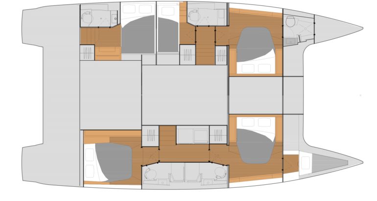 Fountaine Pajot Tanna 47 - 5 + 1 cab. — photo 2