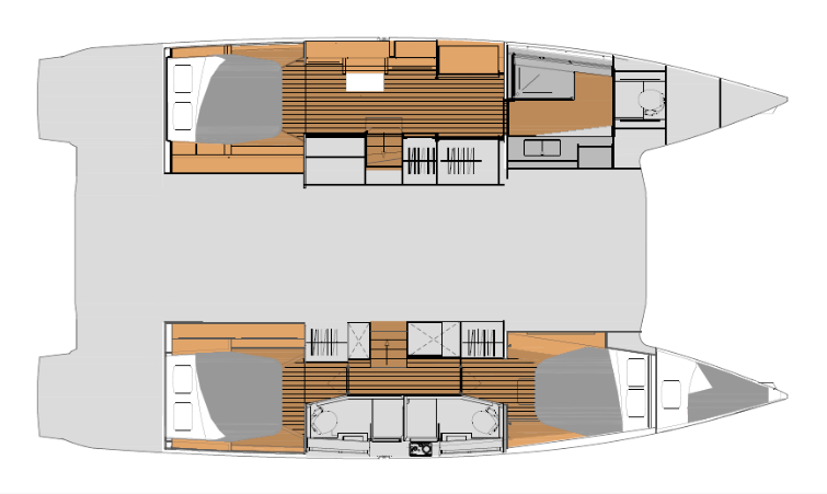 Fountaine Pajot Elba 45 - 3 cab. — photo 3