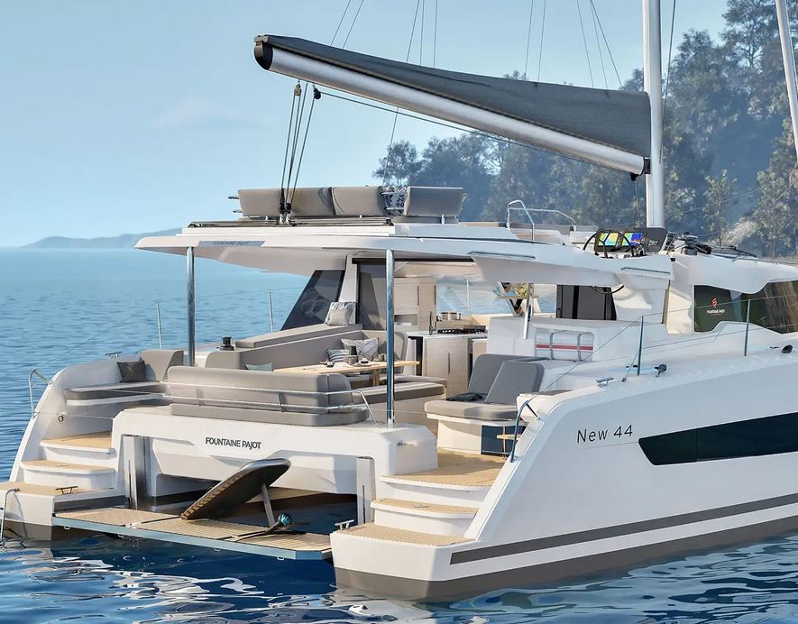 Fountaine Pajot FP 44 Quatuor ELECTRIC - 4 + 1 cab. — photo 3