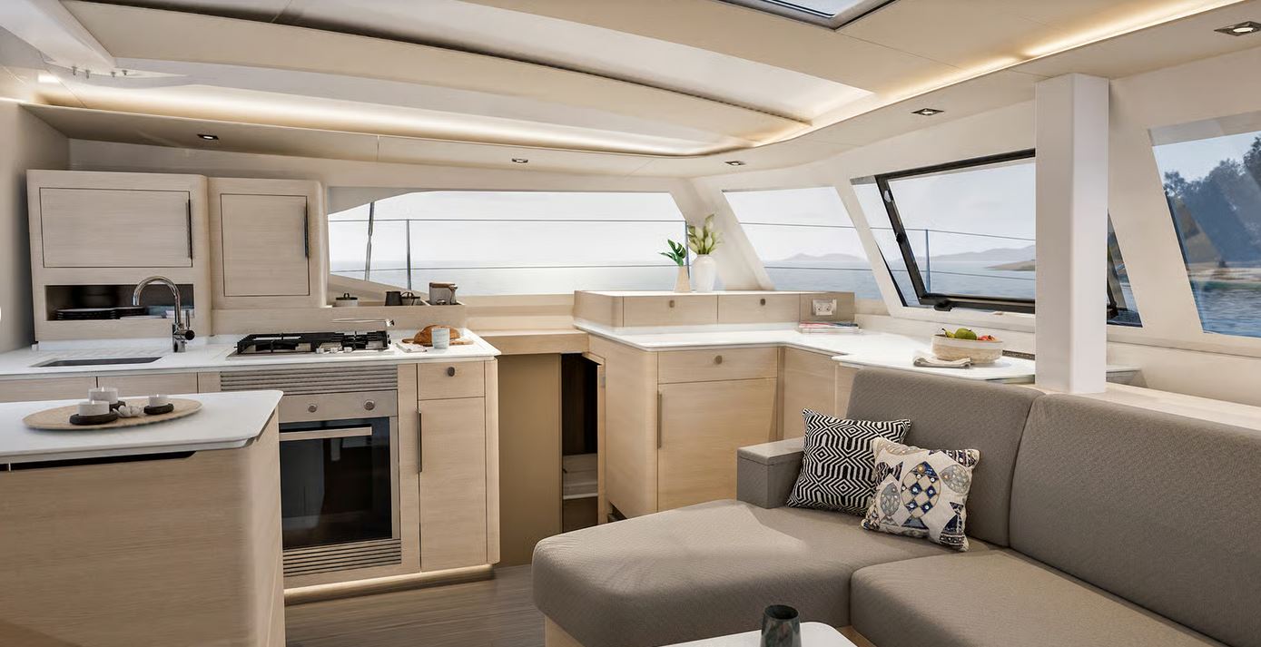Fountaine Pajot FP 44 Quatuor ELECTRIC - 4 + 1 cab. — photo 4