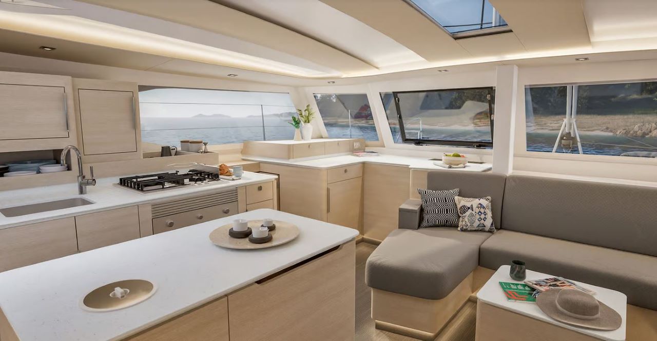 Fountaine Pajot FP 44 Quatuor ELECTRIC - 4 + 1 cab. — photo 5
