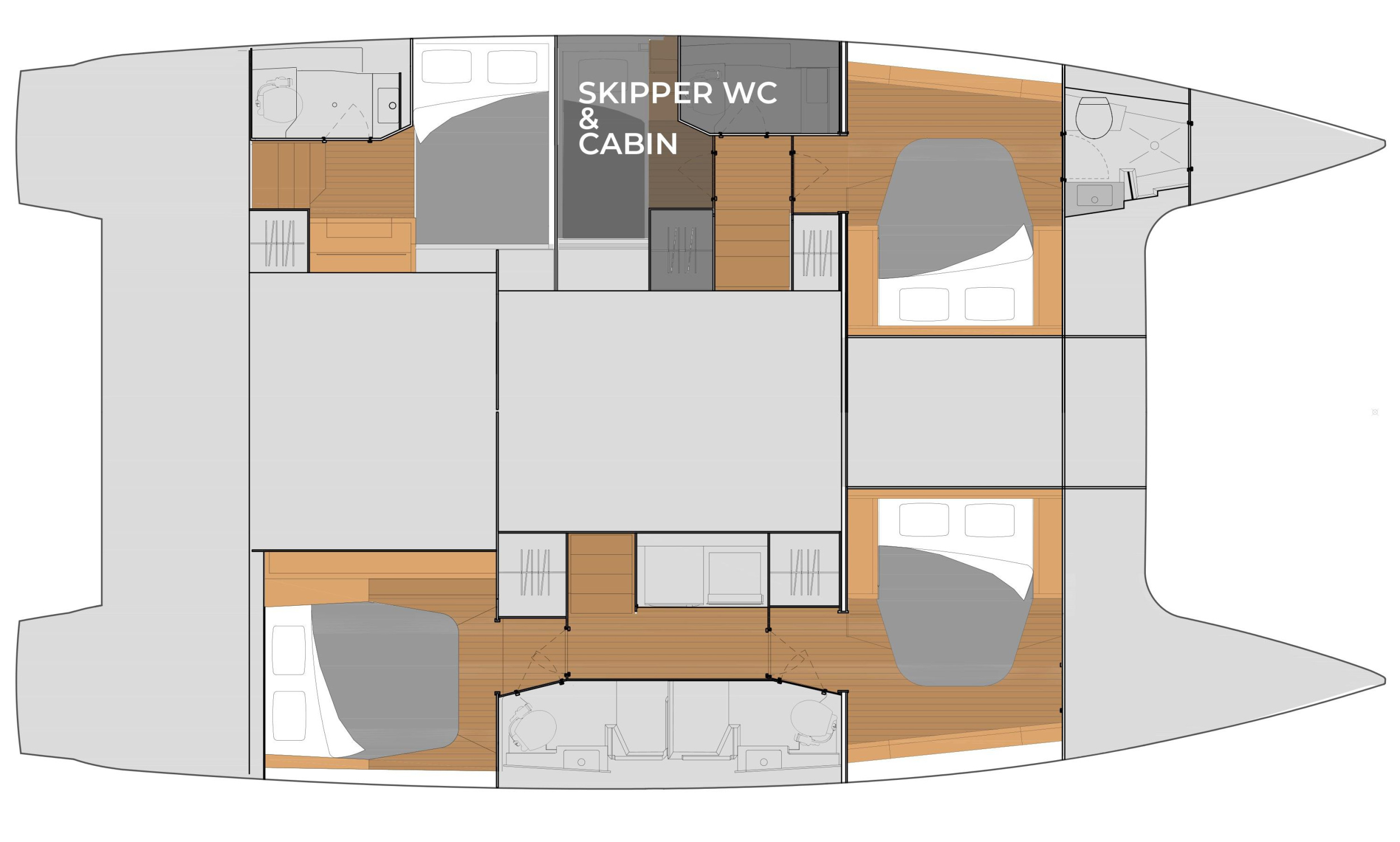 Fountaine Pajot Tanna 47 - 5 + 1 cab. — photo 2