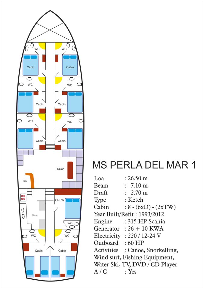 M/S Perla Del Mar I — photo 2