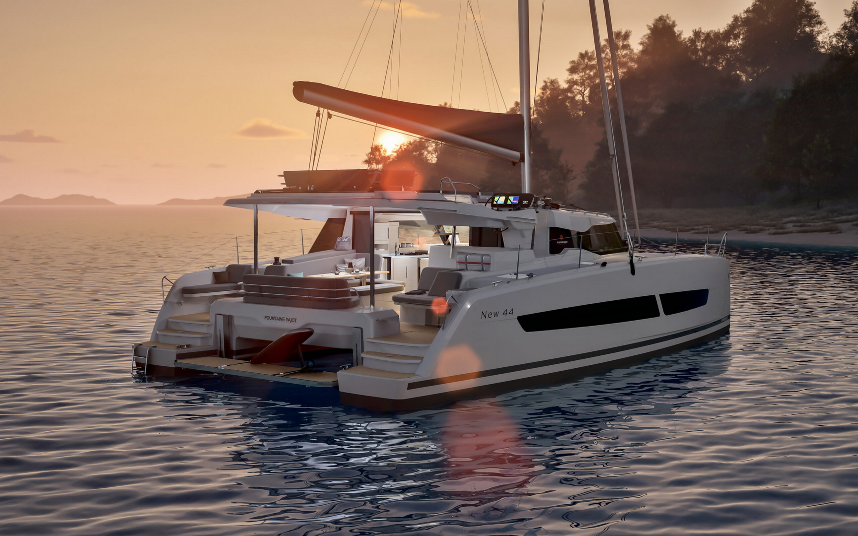 Fountaine Pajot FP 44 Quatuor - 4 + 2 cab. — photo 10