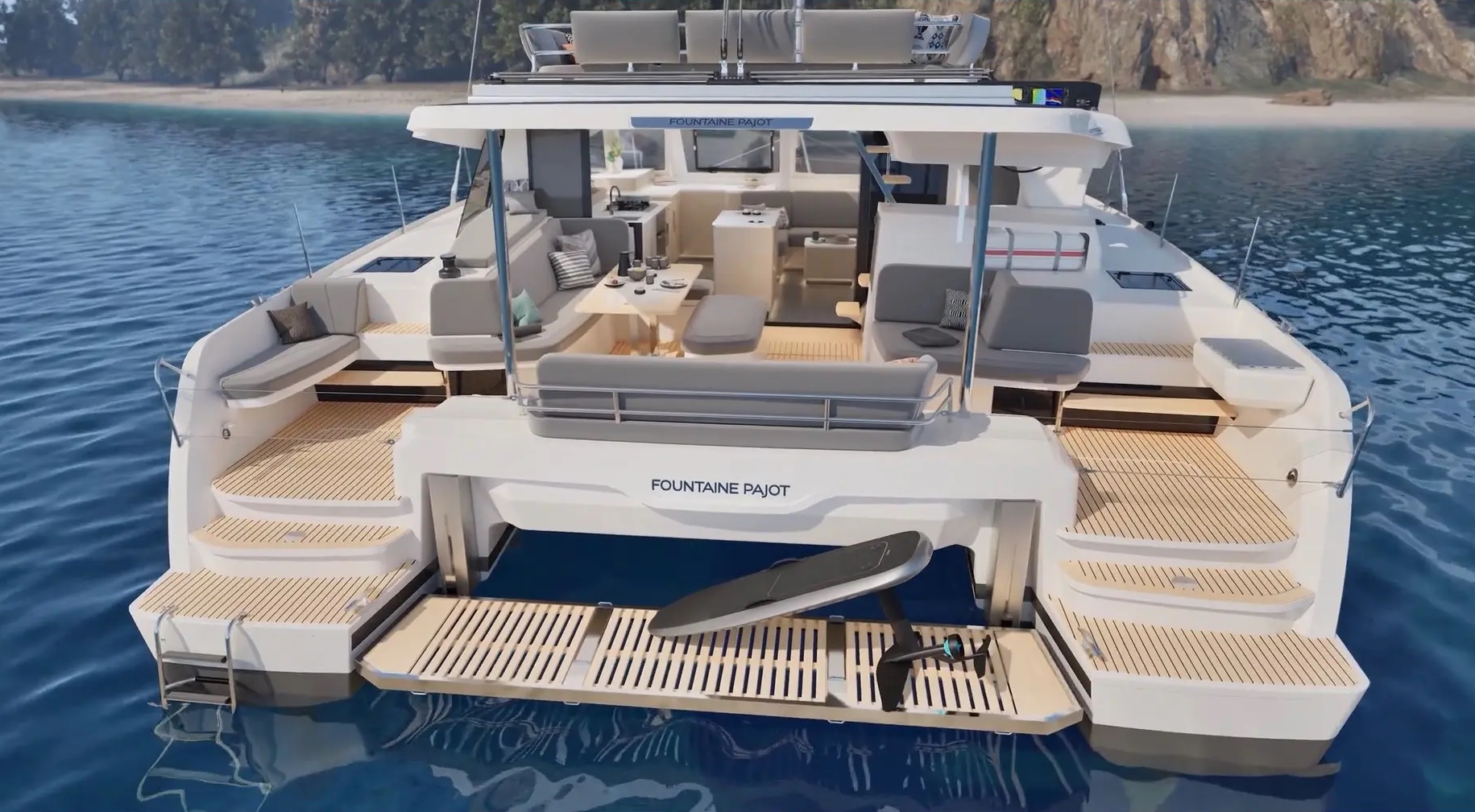 Fountaine Pajot FP 44 Quatuor - 4 + 2 cab. — photo 21