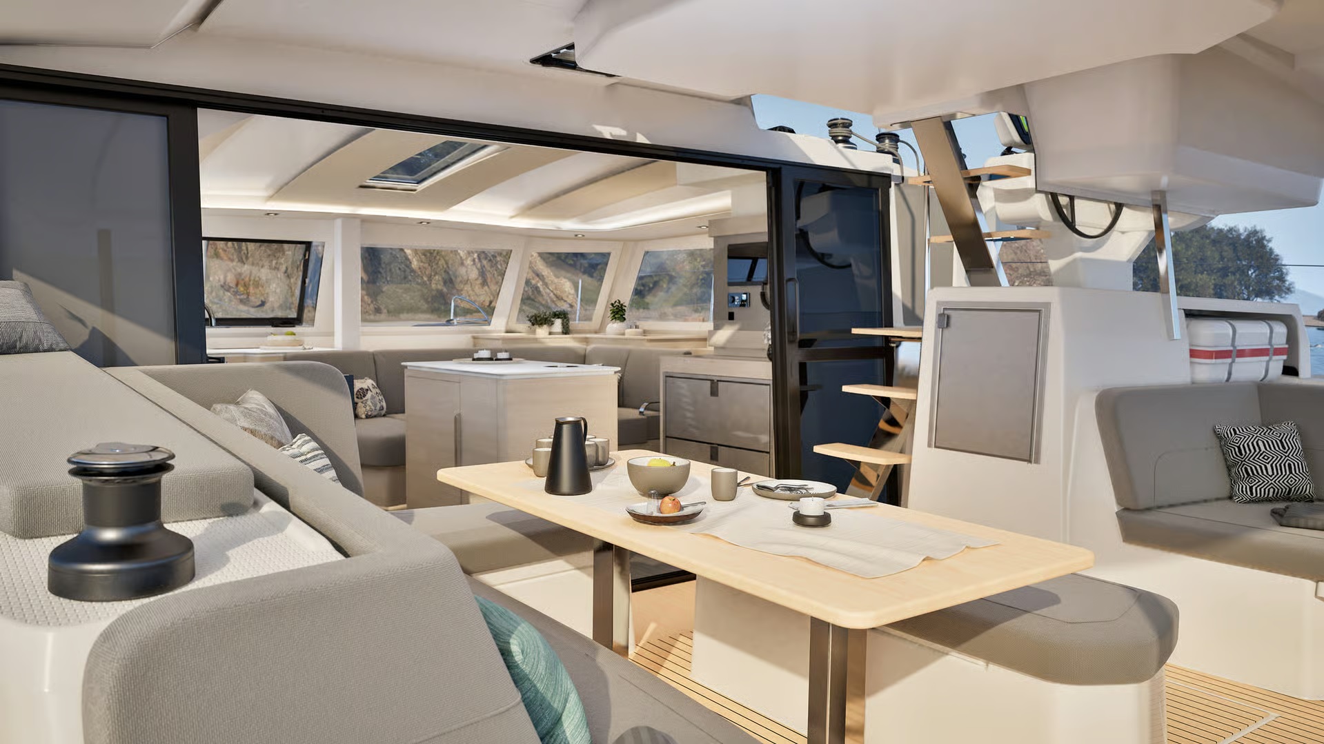 Fountaine Pajot FP 44 Quatuor - 4 + 2 cab. — photo 42