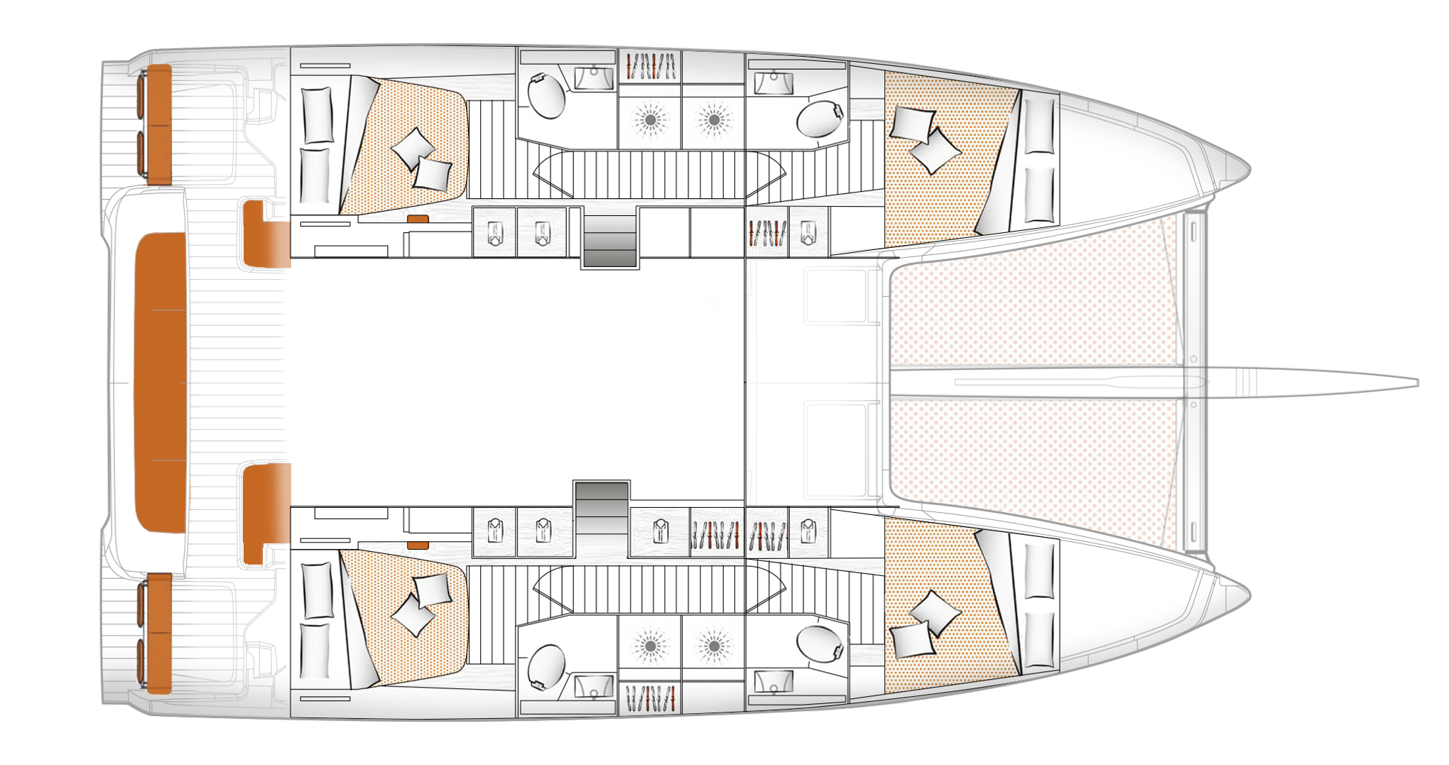 Crucero en velero con tripulación desde Trogir — photo 144