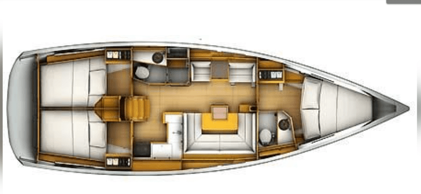 Sun Odyssey 419 - 3 cab. — photo 2