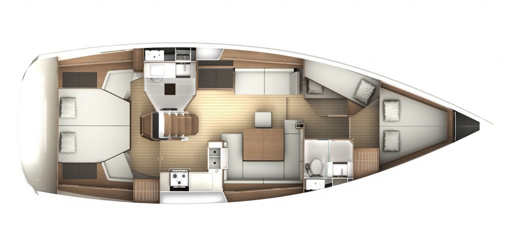 Sun Odyssey 44 DS — photo 2