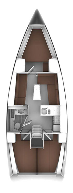 Bavaria Cruiser 37 - 3 cab. — photo 2