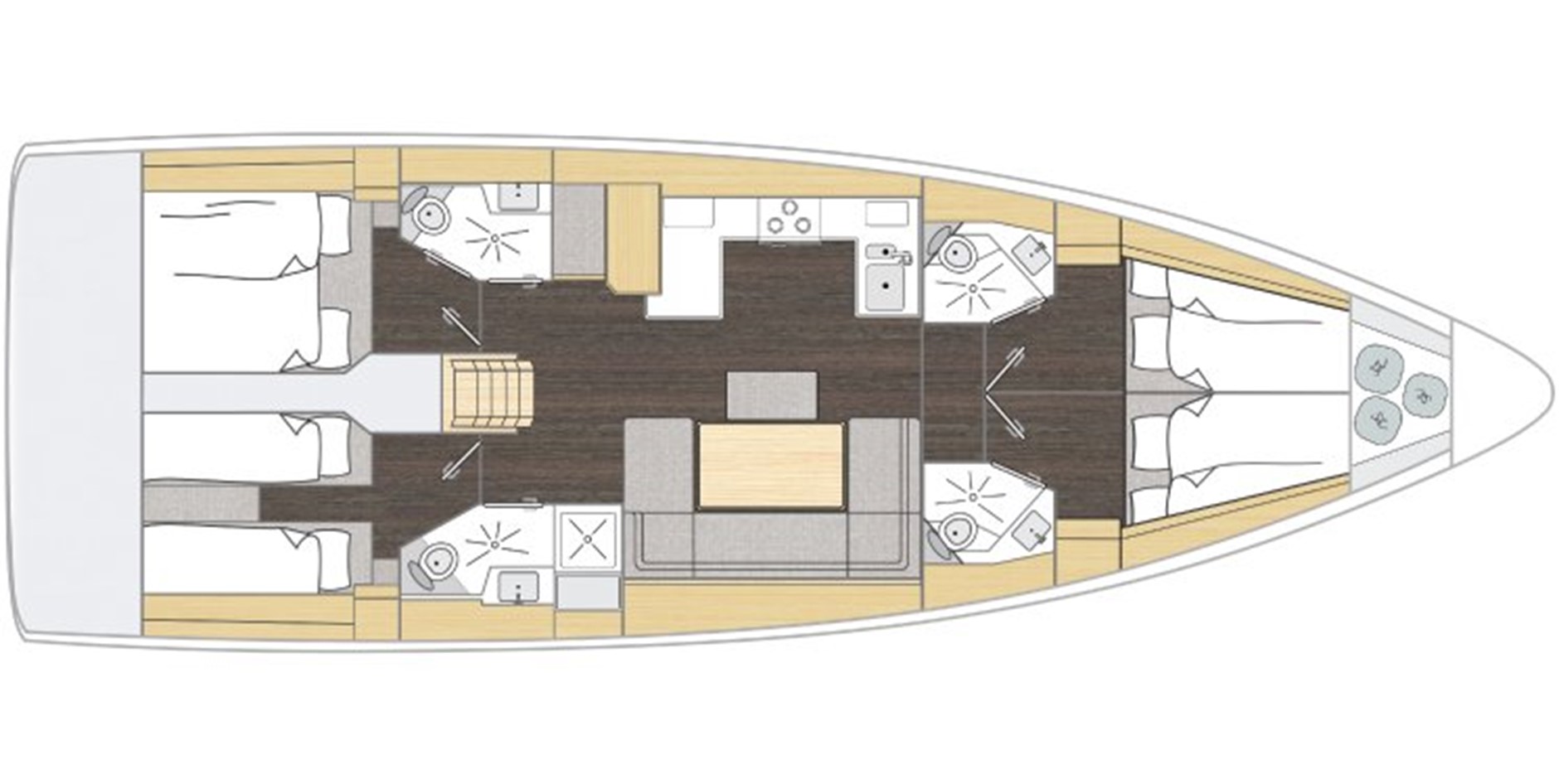 Bavaria C46 - 4 cab. — photo 2
