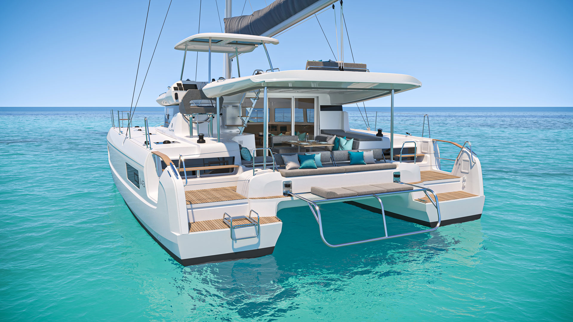 Lagoon 43 - 4 + 1 cab. — photo 1