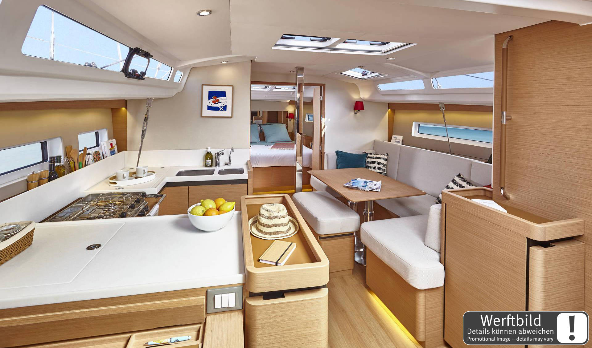 Sun Odyssey 440 - 3 cab. — photo 10