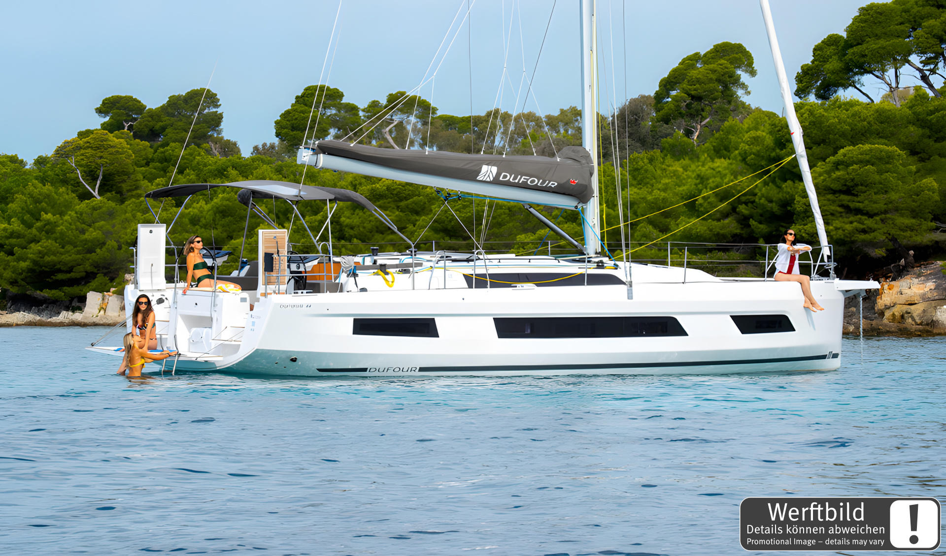 Dufour 44 - 3 cab. — photo 1