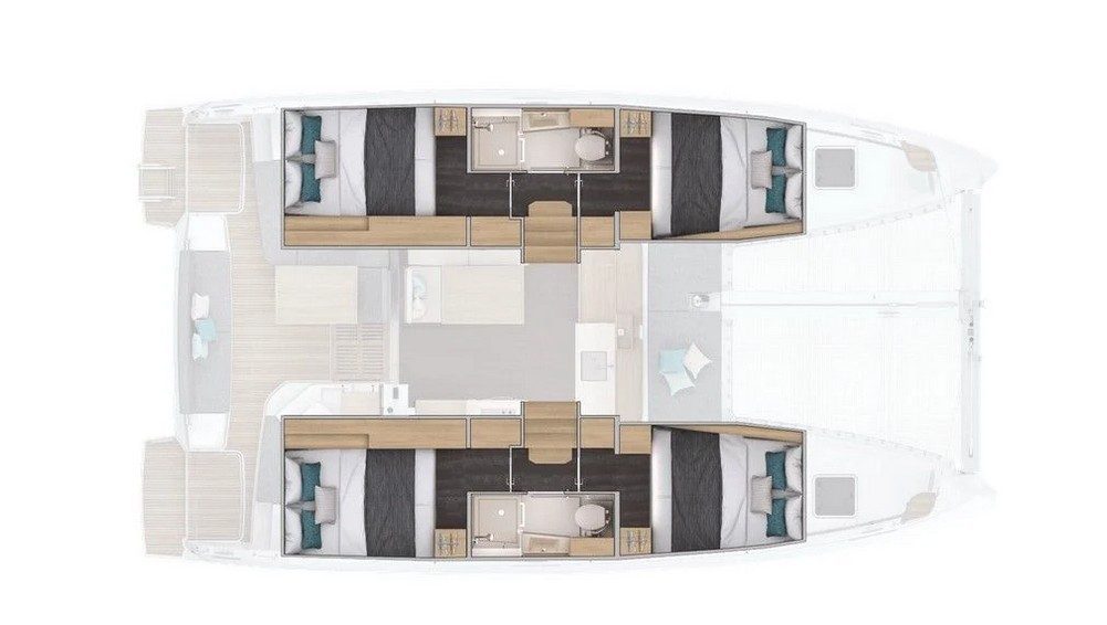 Lagoon 38 - 4 + 2 cab. — photo 20