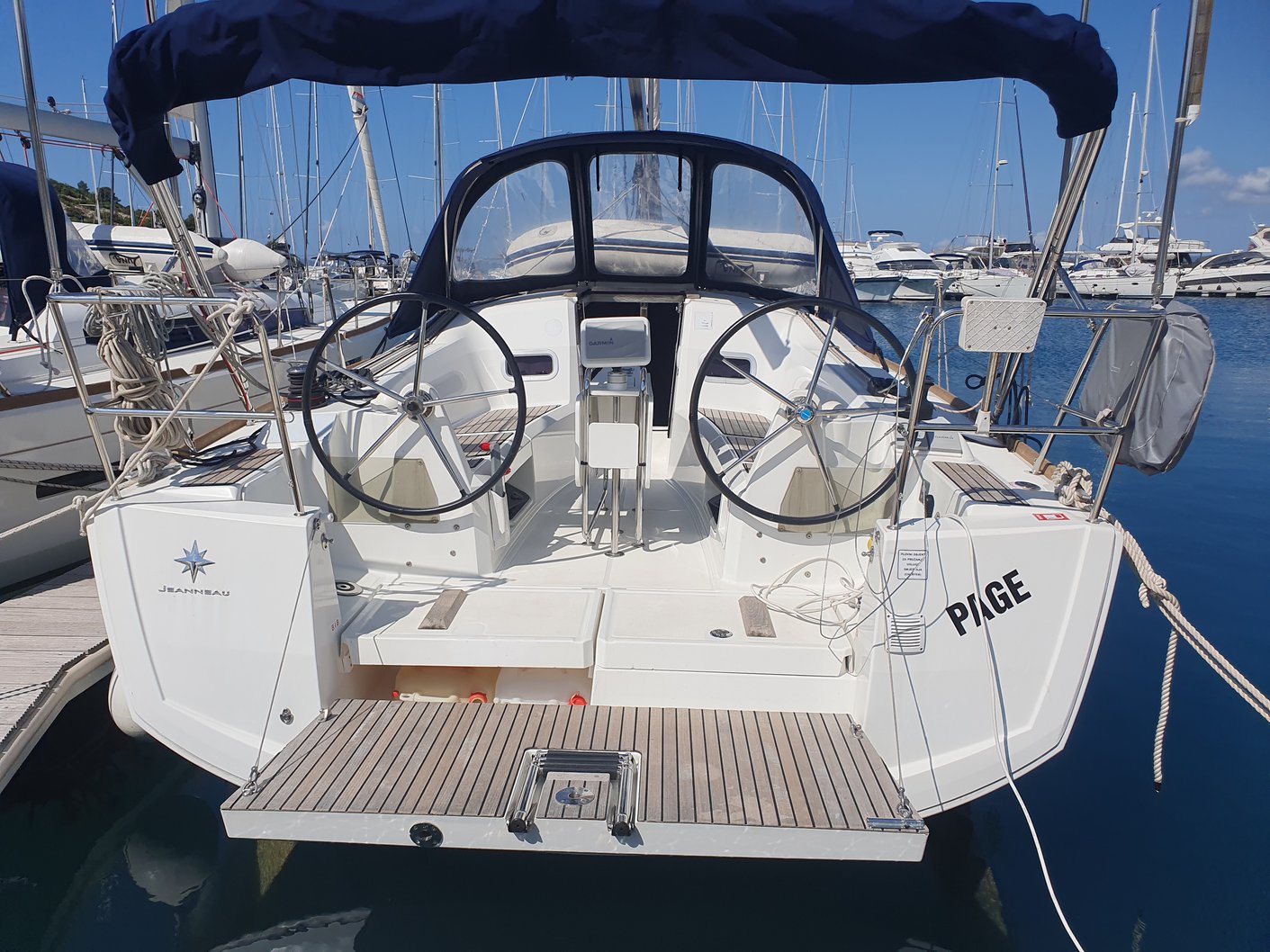 Sun Odyssey 349 - 3 cab. — photo 1