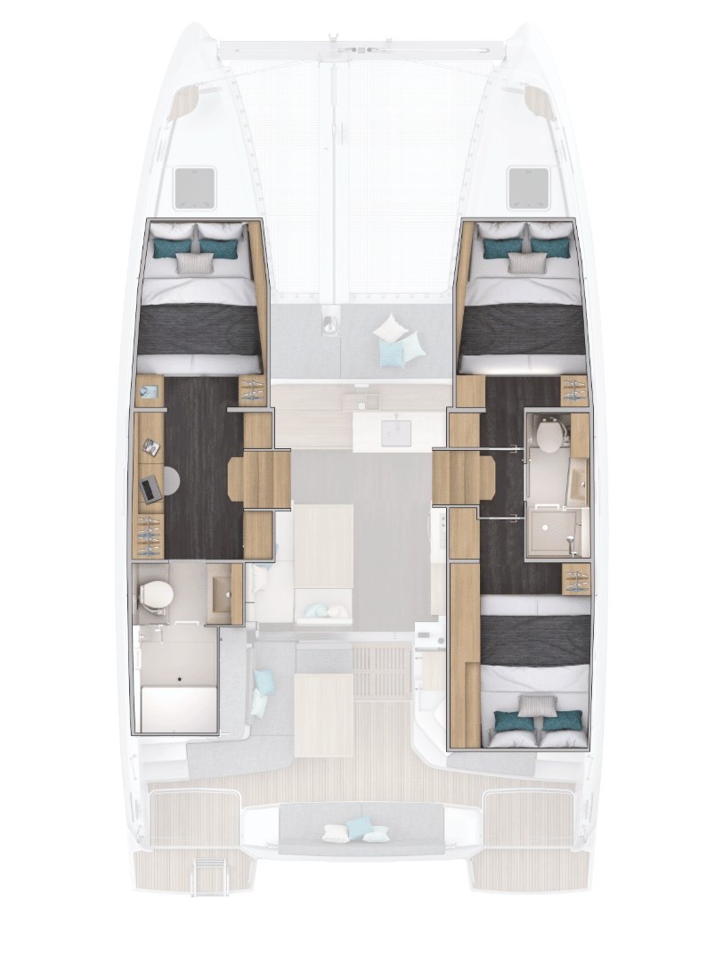 Lagoon 38 - 3 + 2 cab. — photo 24