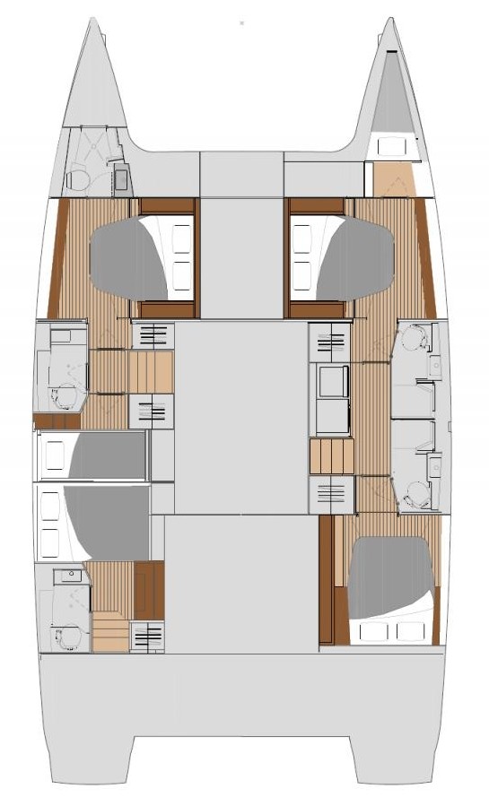 Fountaine Pajot Tanna 47 - 5 + 1 cab. — photo 3