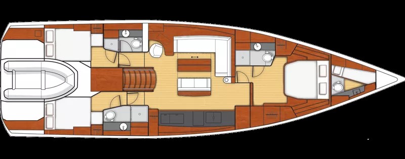 Oceanis Yacht 62 - 3 + 1 — photo 12
