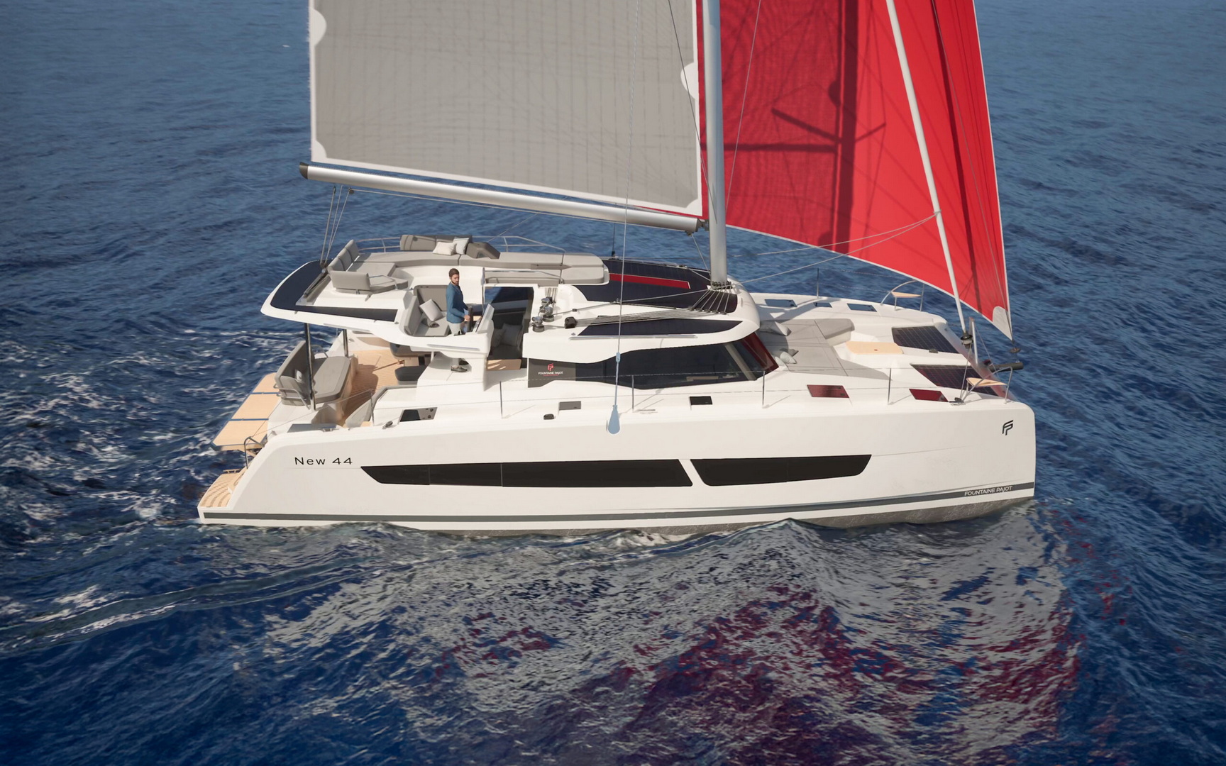 Fountaine Pajot FP 44 Quatuor - 4 + 2 cab. — photo 1