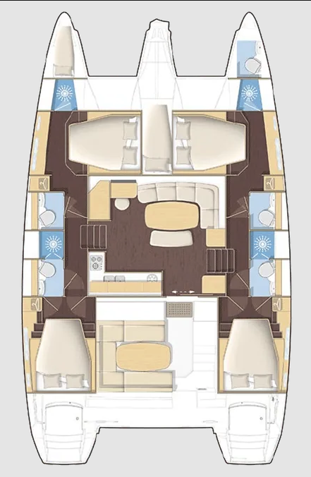 Lagoon 420 - 4 + 2 cab. — photo 2