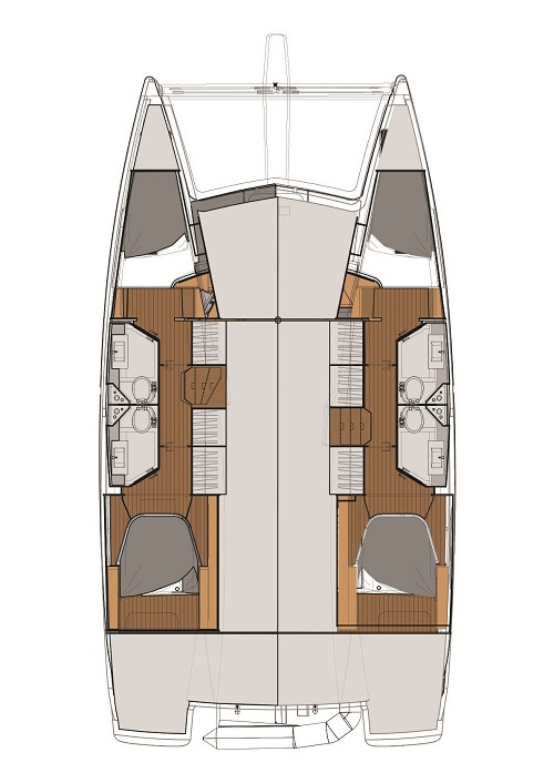 Fountaine Pajot Lucia 40 - 4 cab. — photo 2