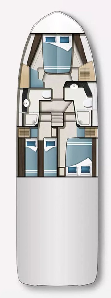 Galeon 420 Fly - 3 cab. — photo 2