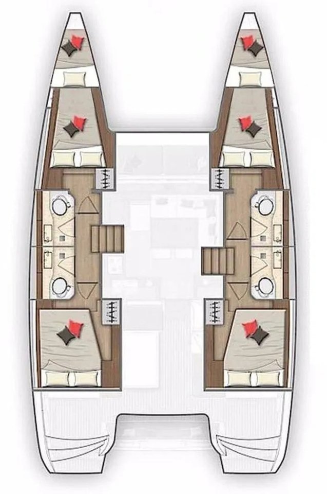 Lagoon 40 - 4 cab. — photo 2