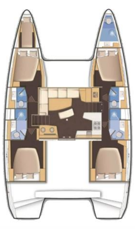 Lagoon 40 - 4 + 1 cab. — photo 2