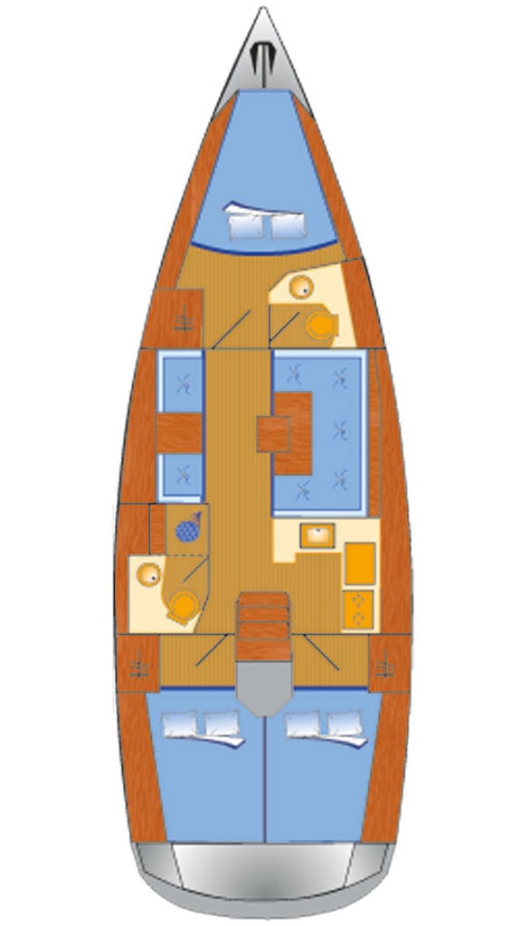 Sun Odyssey 419 - 3 cab. — photo 2