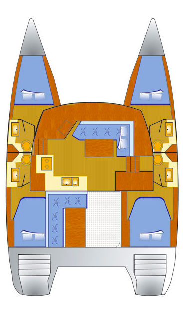 Fountaine Pajot Lucia 40 - 4 cab. — photo 2