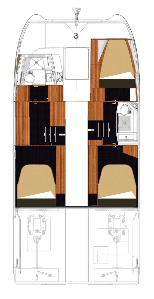Fountaine Pajot MY 37 - 3 cab. — photo 14