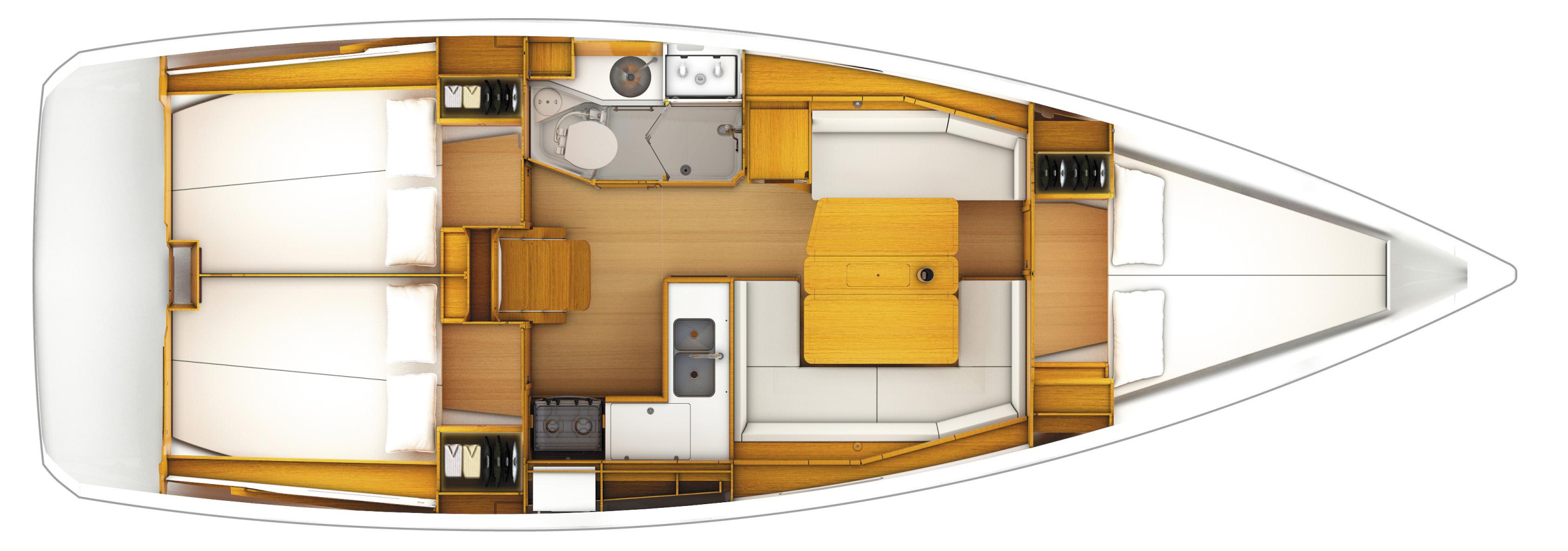 Sun Odyssey 389 — photo 17