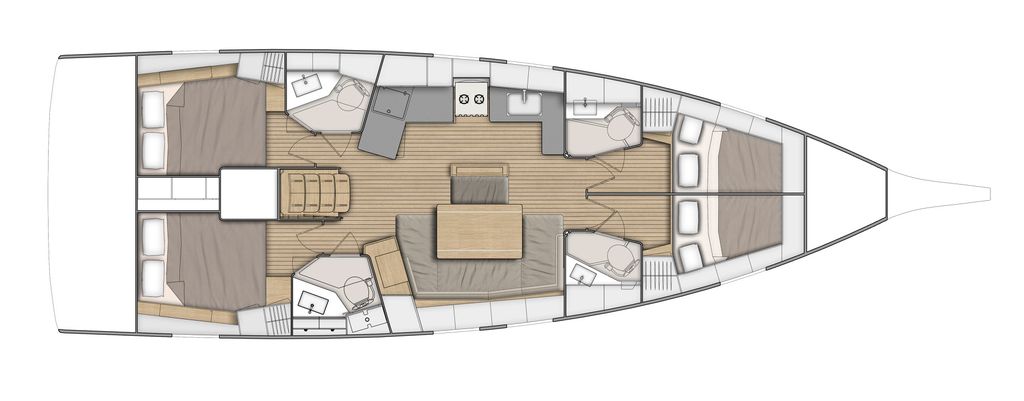 Oceanis 46.1 - 4 cab. — photo 18