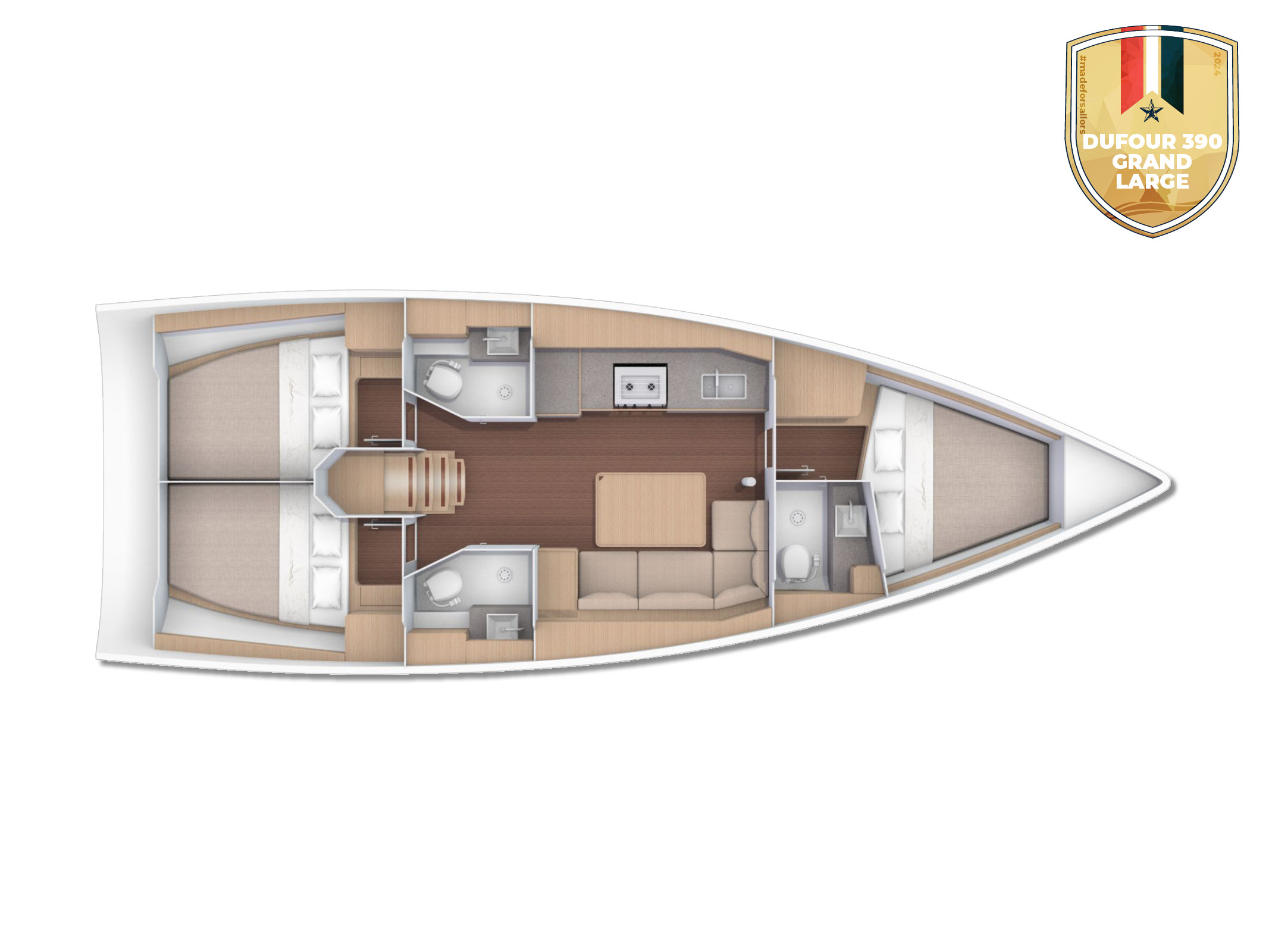Dufour 390 GL — photo 21
