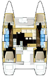Lagoon 450 - 4 + 2 cab. — photo 2
