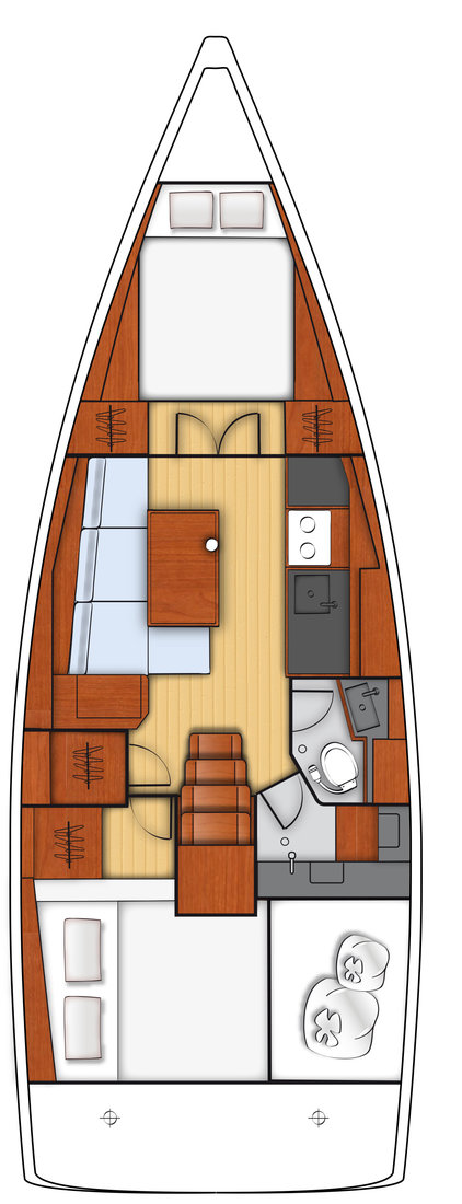 Oceanis 38.1 - 2 cab. — photo 2
