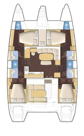 Lagoon 420 - 4 cab. — photo 2