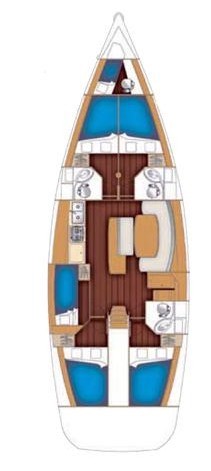 Cyclades 50.5 - 5 + 1 cab. — photo 2