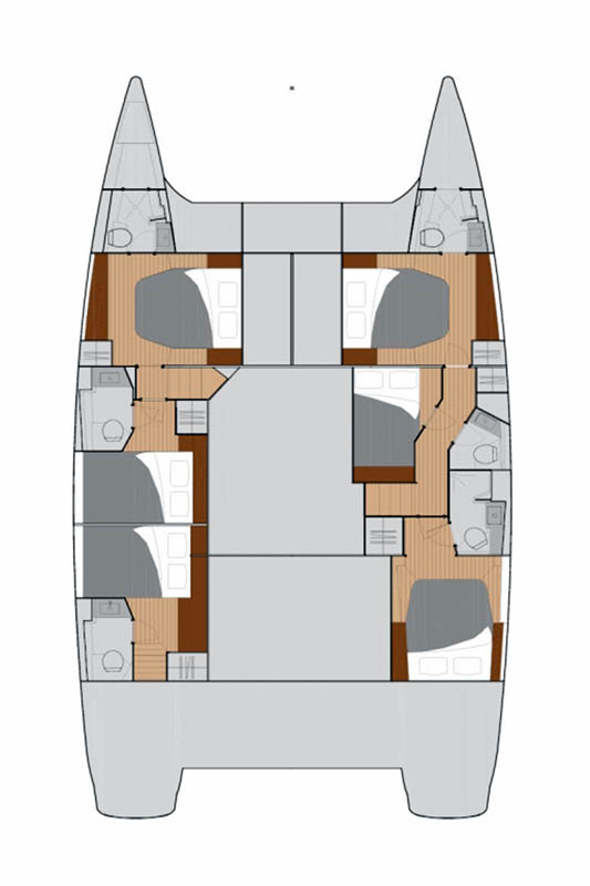 Fountaine Pajot Saba 50 - 6 + 1 cab. — photo 42