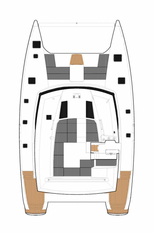 Fountaine Pajot Saba 50 - 6 + 1 cab. — photo 2