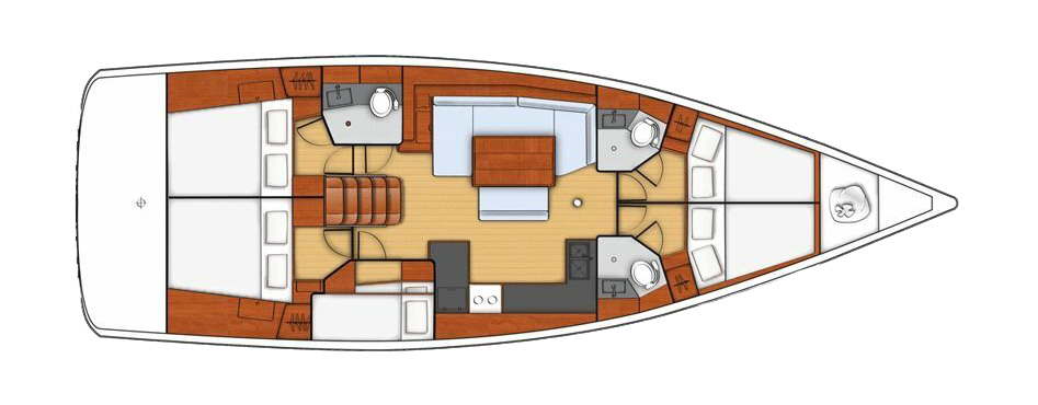 Oceanis 48 - 5 cab. — photo 15