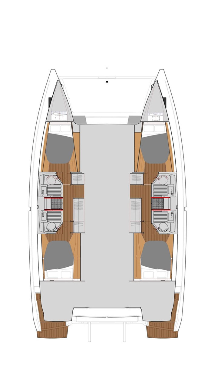 Fountaine Pajot Astrea 42 - 4 + 2 cab. — photo 2