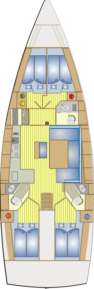 Bavaria Cruiser 46 - 4 cab. — photo 2