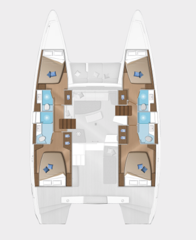 Lagoon 42 - 4 + 2 cab. — photo 2