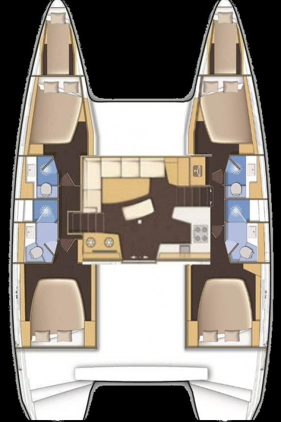Lagoon 42 - 4 + 2 cab. — photo 2